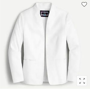 J Crew Going Out Blazer in Stretch Linen